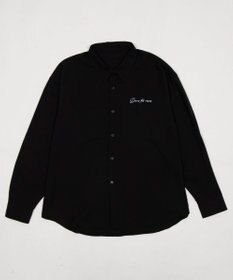 WEGO ワンポイントルーズシャツ（LS）