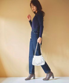 Feroux キルティング＆エコファー チェーンバッグ