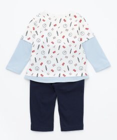 組曲 KIDS 【80-90㎝】ロンドントラベル セットアップ