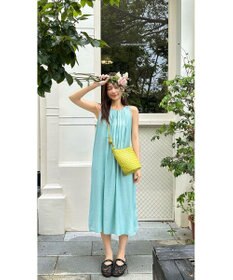 style code 大人の夏を軽やかにする 牛革 メッシュ バケットショルダー