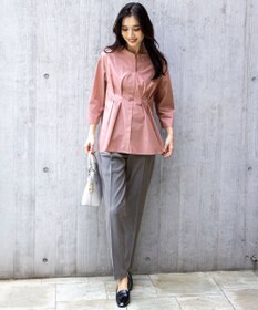 ANY SIS ビューティサーモ2WAYストレッチ テーパードパンツ