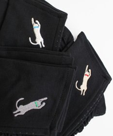 ORuKuBET 【WOMEN】 おひるねねこ刺繍UVグローブ / UVカット / 猫グッズ