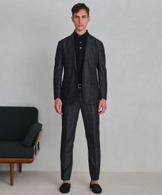 GOTAIRIKU セットアップ仕様【猛暑対応の7機能】カラミ セットアップパンツ_グレンチェック(26年モデル)