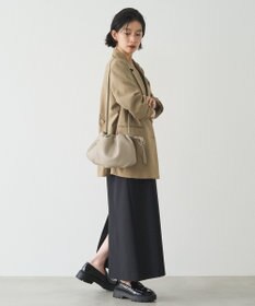 russet レザー巾着4WAYショルダーバッグ(CE-1454)