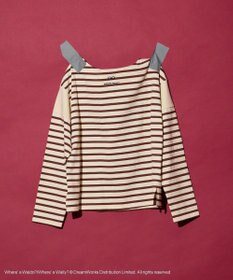 AMERICAN HOLIC 【WHERE'S WALLY?】ボートネックボーダーロンTEE