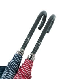 MOONBAT 【WEB限定】POLO RALPH LAUREN（ポロ ラルフローレン）長傘 ワンポイントポロポニー×裾ボーダー 8本骨