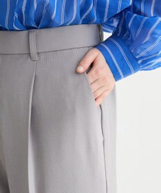 Green Parks きれシルストレートワイドパンツ