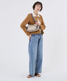 LeSportsac 3 POCKET SHOULDER/スペクテイターボーン/ネイビー