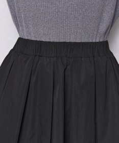 Tiaclasse 【洗える】タフタスカートドッキングワンピース