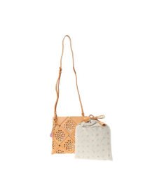 genten フラッターバスケット ショルダーバッグ