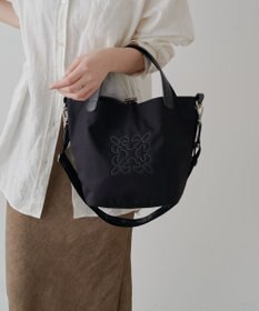 russet コーデュラナイロン2WAYタウントートバッグ(CE-1673-WEB)