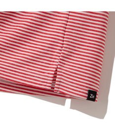 ZERO HALLIBURTON メランジ ボーダー ポロノースリーブ 82836 W4S4b レディースゴルフ