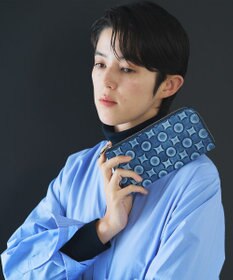 MIYABIYA La quoh with kirakaracho 南蛮七宝アルチザンレザー L字ファスナー財布