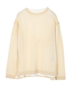 Green Parks ＳＥＴ２点ロンＴ＋メッシュニットプルオーバー