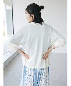 CRAFT STANDARD BOUTIQUE UVカット/接触冷感/マシンウォッシャブル/Vネックニットカーディガン