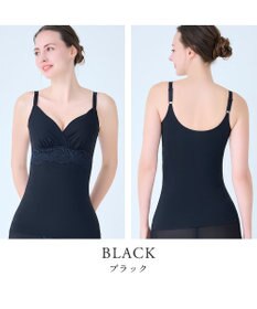 BRADELIS New York 【BRADELIS NewYork peace】綿混ストレッチハイブリッドハートカップブラキャミ25 ブラデリス 補正 下着 カップ付き ブラトップ シェイパー