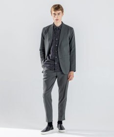 JOSEPH HOMME 新素材【ストレッチ】グレインウェーブストレッチ ドロスト付テーパードパンツ / PEGG CONVERTIBLE