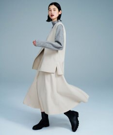 UNFILO 【セットアップ対応】ウールライク ジレ