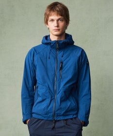 JOSEPH ABBOUD MOUNTAIN 【軽量/ストレッチ/ECO撥水】ライトワシャーストレッチ マウンテンパーカー ブルー系
