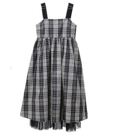 Green Parks ・ＳＵＧＡＲ　ＳＰＯＯＮ　チェックギャザーワンピース