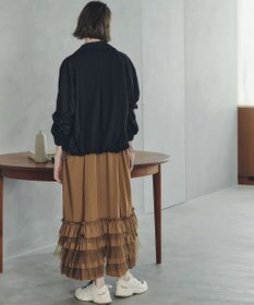 YECCA VECCA ラッフルキャミワンピース