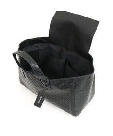 UNBILLION カシュカシュ cachecache / メッシュエンボス横長ショッパートート