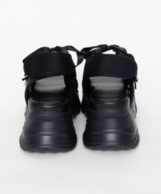 WEGO 厚底レースアップリボンスポサン