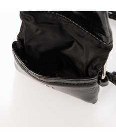 UNBILLION カシュカシュ cachecache / メタリックニットスマホショルダーバッグ