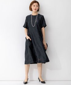 23区 S 【APPLAUDIR】シアーフラワージャカード ドレス