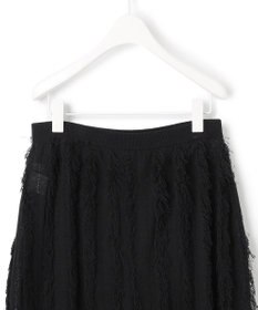 ICB 【洗える】カットジャガード ニットスカート