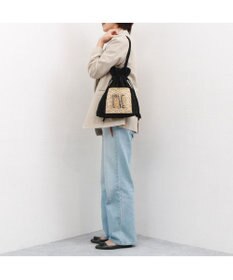 UNBILLION カシュカシュ cachecache / アソート生地LOVE巾着バッグ