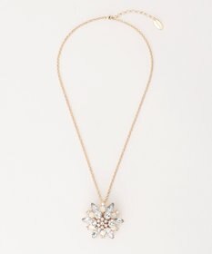 TOCCA NOBLE FLOWER BROOCH NECKLACE 2WAY ブローチネックレス