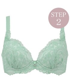 BRADELIS New York 【BRADELIS New York/ 育乳ブラ・STEP2 寄せる】ベルステップ2ブラ25S1 ブラデリス 補正 ブラジャー 谷間を作るブラ