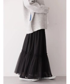 AMERICAN HOLIC ティアードチュールスカート