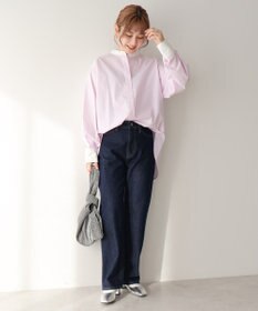 AMERICAN HOLIC イージーケアバンドカラーロングシャツ