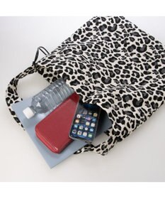 UNBILLION カシュカシュ cachecache / レオパードジャガードワンショルダートート