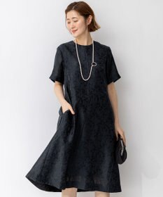 23区 S 【APPLAUDIR】シアーフラワージャカード ドレス