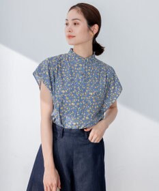 組曲 【大人気シリーズ】ギャザーライトデシン ブラウス