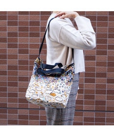 tsumori chisato CARRY ギャラクシーパネル 2way ショルダーバッグ トートバッグ 手提げ