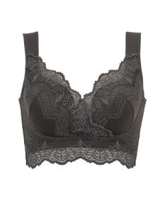 BRADELIS New York 【BRADELIS Me / ノンワイヤー・バストアップ】レーシィオールインワンブラ 日中も就寝時も快適に補正するブラ