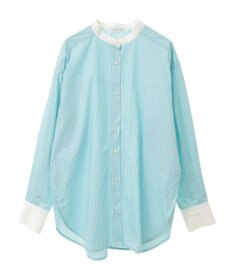 AMERICAN HOLIC イージーケアバンドカラーロングシャツ