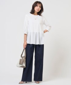 J.PRESS LADIES L レイヤードフレア カットソー