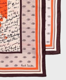Paul Smith Travel Scarf シルク スカーフ