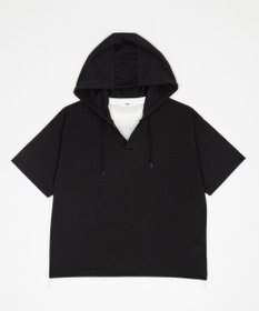 WEGO 【ユニセックス着用ITEM】フェイクレイヤードTパーカー