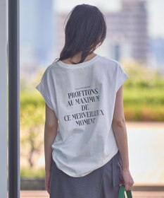 Green Parks 汗染み防止フレンチロゴＴシャツ