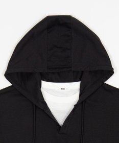 WEGO 【ユニセックス着用ITEM】フェイクレイヤードTパーカー