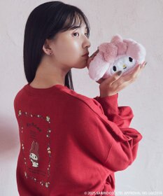 earth music&ecology マイメロディ＆クロミ／ｅａｒｔｈ　フェイスポーチ