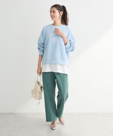 Green Parks ロゴ刺繍ダンボールプルオーバー