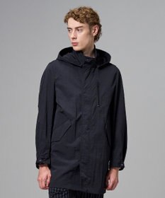 JOSEPH HOMME 新素材【高機能素材/ライナードッキング対応】トラセアナイロンタッサー　モッズコート ブラック系