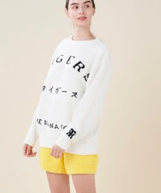 une nana cool MADE WITH 阪神タイガース やわらかモフモフプルオーバー＆ハーフパンツセット